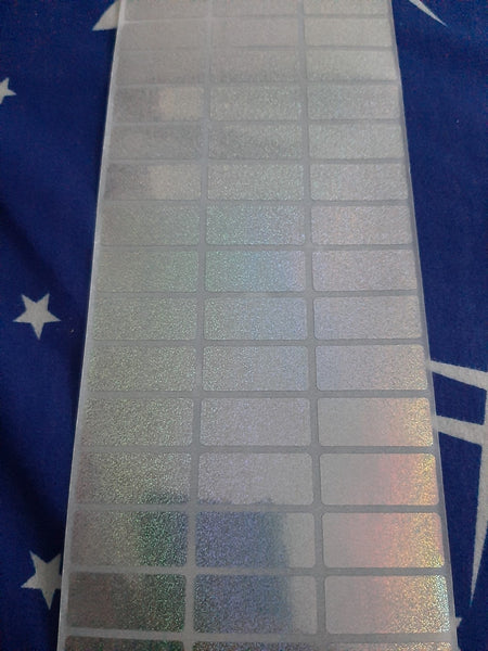 Medium Plain Shiny Name Stickers