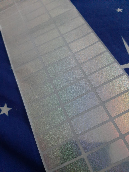 Medium Plain Shiny Name Stickers