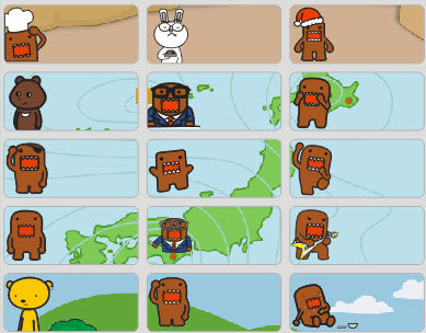 Medium Domokun Name Stickers