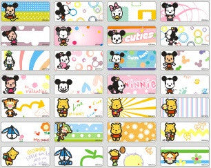 Small Cute Disney Name Stickers