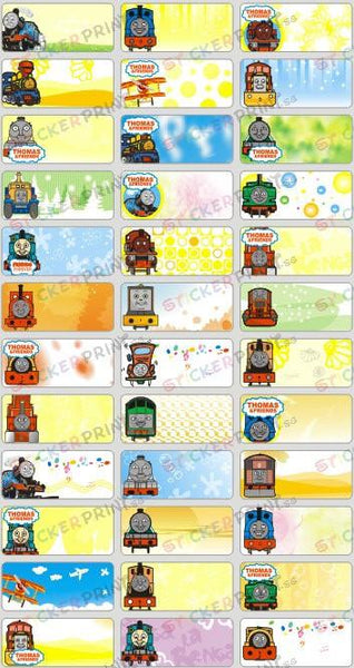 Medium Thomas & Friends Name Stickers
