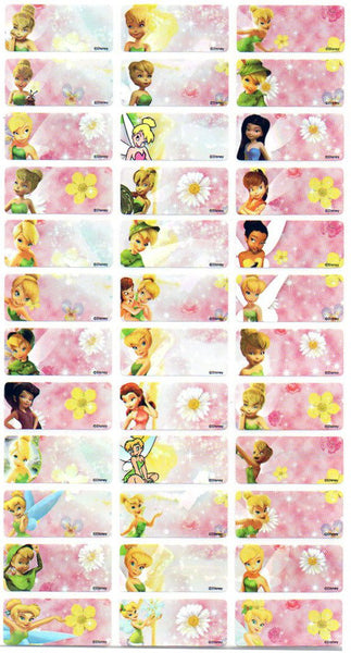 Medium Tinkerbell Name Stickers
