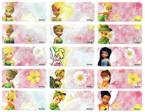 Medium Tinkerbell Name Stickers